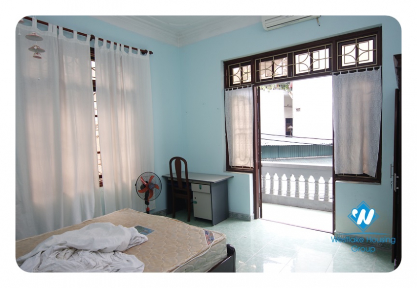 A nice  house with courtyard for rent in Ba Dinh district